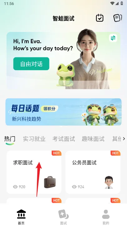 智蛙面试(面试训练工具) 智蛙面试(面试训练工具)