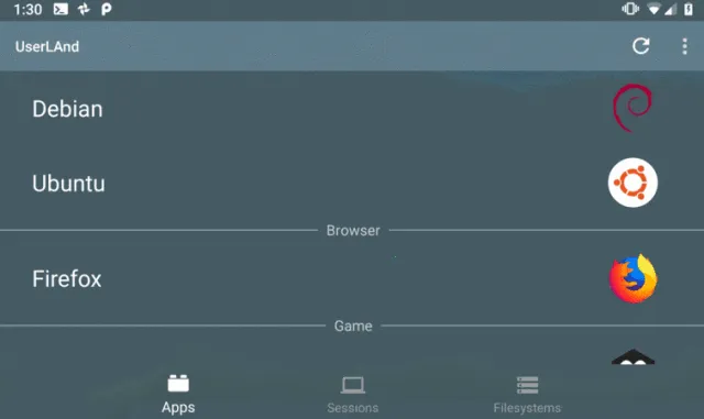 userland apk
