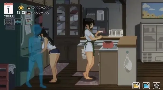 夏日的14天汉化版(模拟养成游戏)