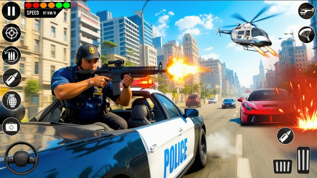 警匪追逐模拟器(警察追逐游戏) 警匪追逐模拟器(警察追逐游戏)
