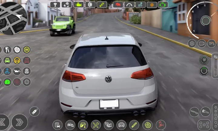 ���ڸ߶���4����ģ����(����������ʻ��Ϸ)v2.0 �ֻ���
