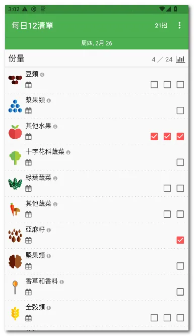 ÿ��12�嵥(ʳ���嵥����)v28 �ٷ�����