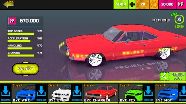 PROJECT DRIFT��ĿƯ����Ϸ(����Ư������)v152 ��׿��