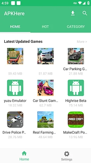 APKHere���İ�(��Դ���ع���)v1.1.0 ��Ѱ�